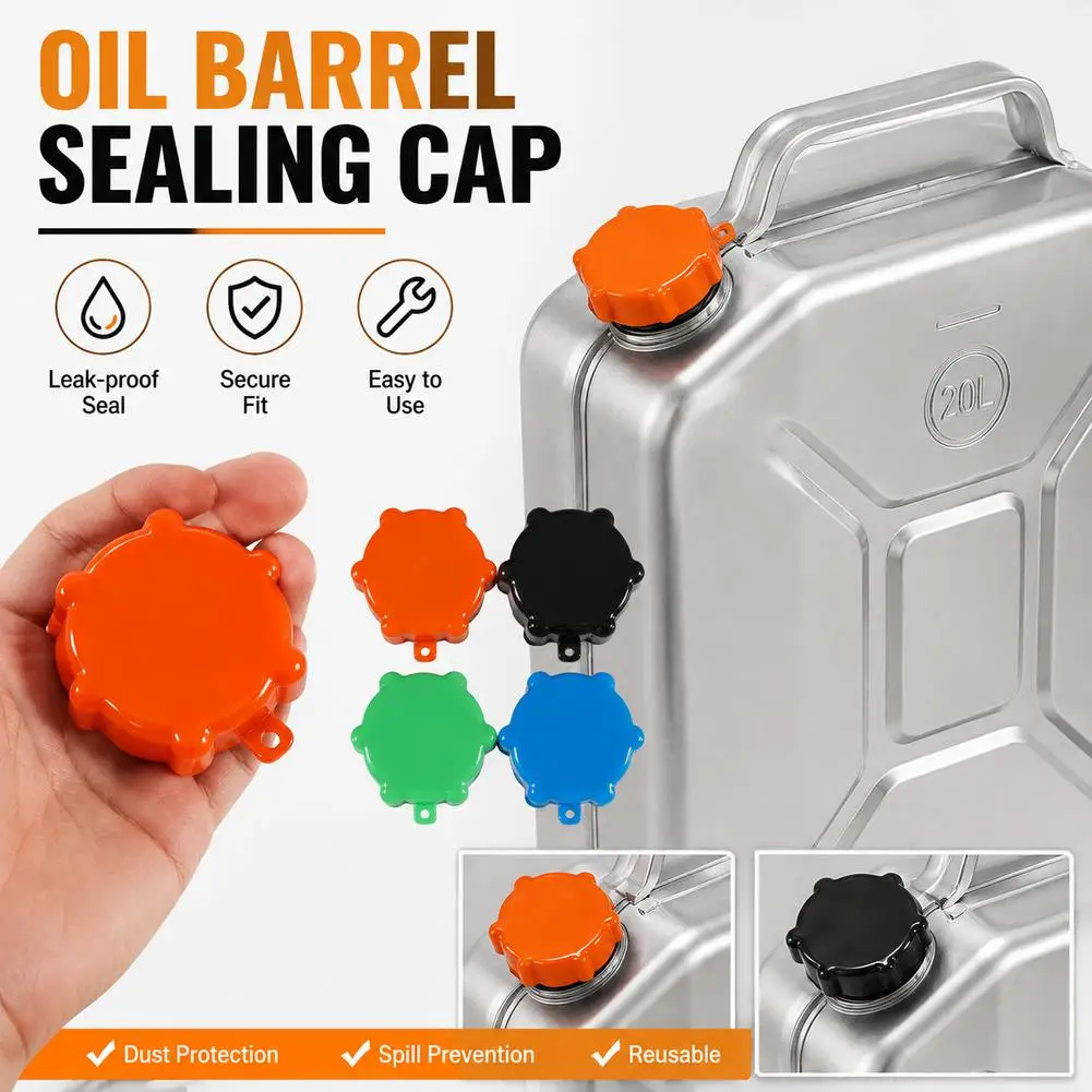 Plastic Material Oil Drum Cover Thickened Structure Durable Construction Plastic Drum Lid Threaded Design Long Service Life