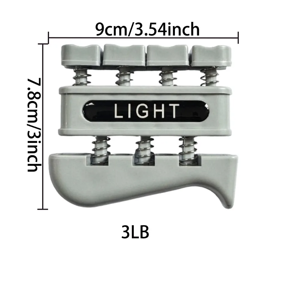 Fingerkraft Zwei-Wege-Fingertrainer Fünf-Finger-Rehabilitationsübung Griff Klavier Gitarre Pfund Fingerkraftübung – Detail 10