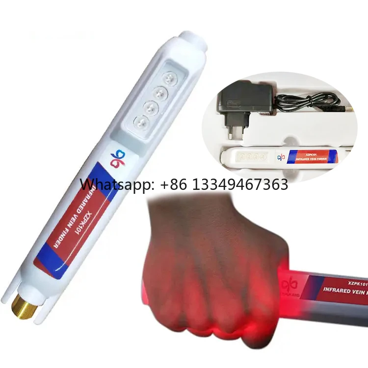 Portable Infrared Vein Finder Machine Electronic 4 LED Lights Handheld Vein Detector Device