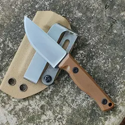2026 New G10 Handle Outdoor Camping Fixed Blade Straight Knife 420 Stainless Steel Sharp Pocket Knife with Kydex Sheath