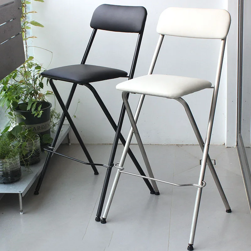 

Wishbone White Bar Chairs Aesthetic Minimalist Relaxing Restaurant Barstools Make Up Folding Banqueta Garden Furniture Sets