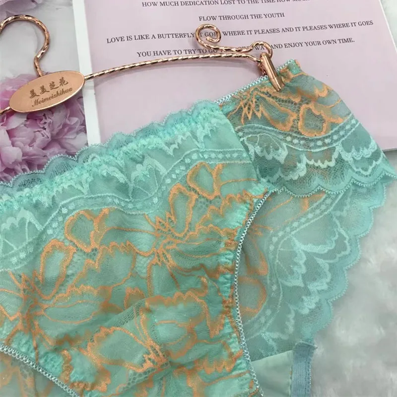 Calzoncillos sexis transparentes de encaje Floral para hombre, lencería Sissy, bragas eróticas, bolsa convexa de cintura baja, Bikini BF, ropa interior