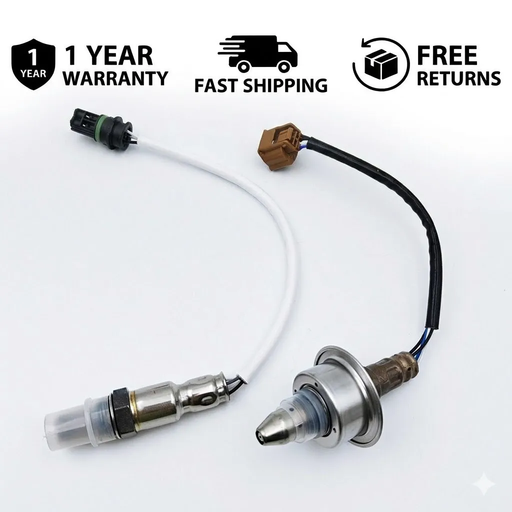 

2Pcs Upstream Downstream O2 Oxygen Sensor For Nissan Versa 1.6L 2012-2017 Front Rear Air Fuel Ratio Lambda Kit