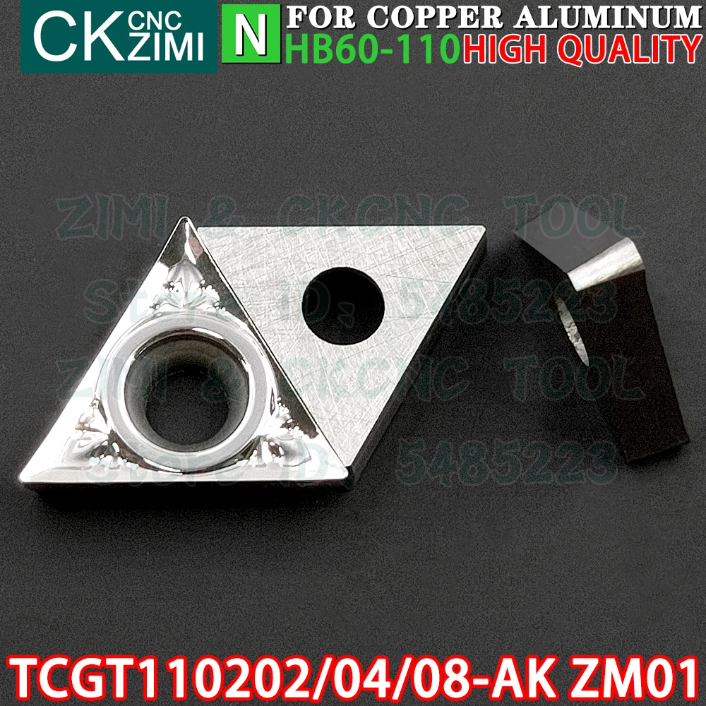 TCGT TCGT110202-AK ZM01 TCGT110204-AK ZM01 TCGT110208-AK ZM01 كربيد الألومنيوم إدراج تحول إدراج أدوات التصنيع باستخدام الحاسب الآلي الميكانيكية مخرطة معدنية أدوات القطع TCGT1102 TCGT 1102 AK