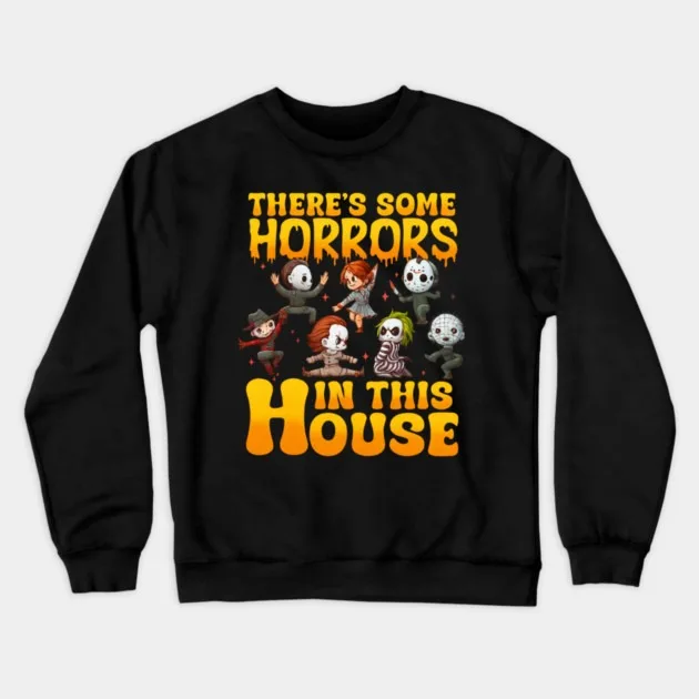 

Autumn and Winter Trendy Halloween - Inspired - Horror Sweatshirt, Stylish Outwear for Horror Movie Fans