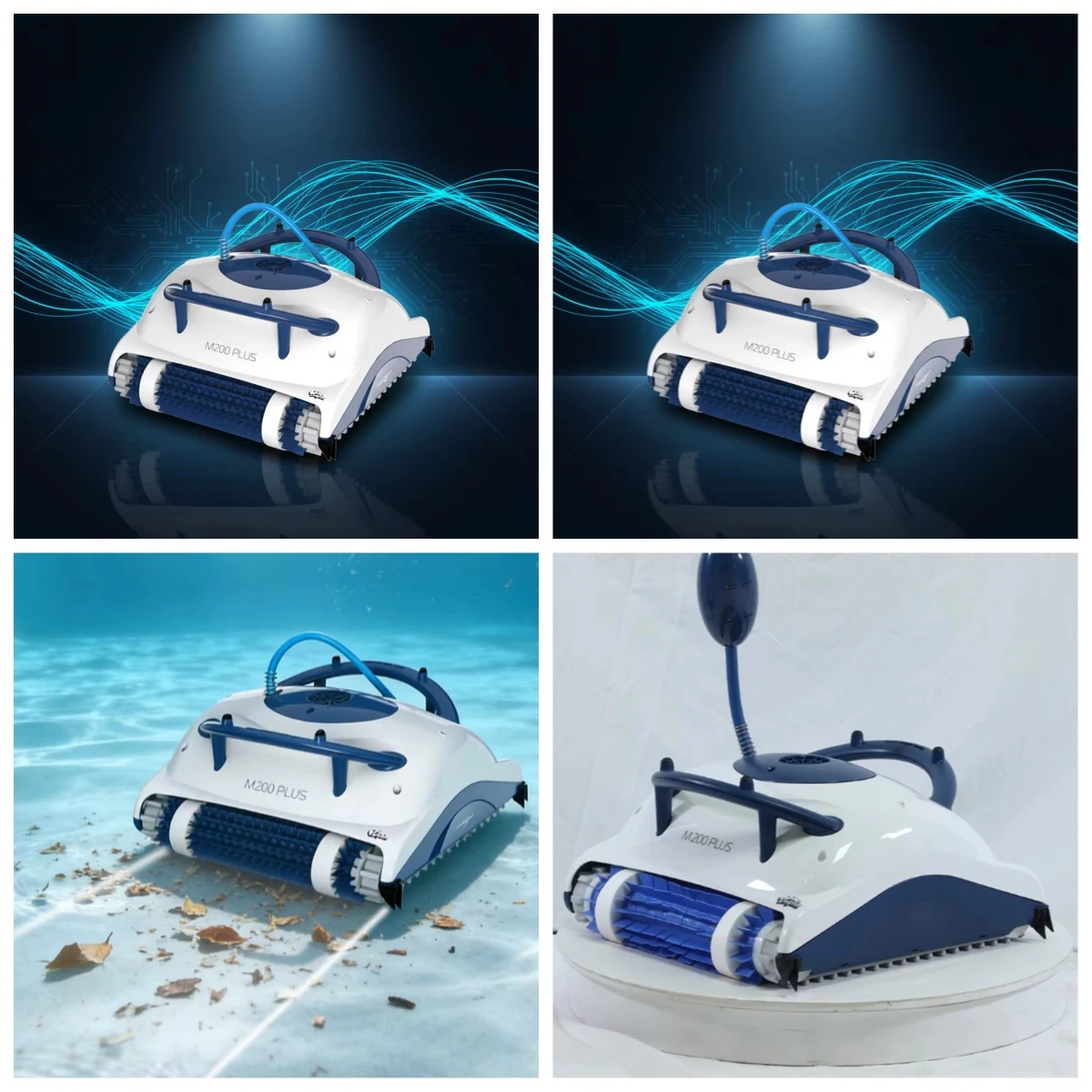 Dolphin M200 Plus Automatic Pool Cleaner Robot – Powerful Essential Cleaning Tool for Swimming Pool