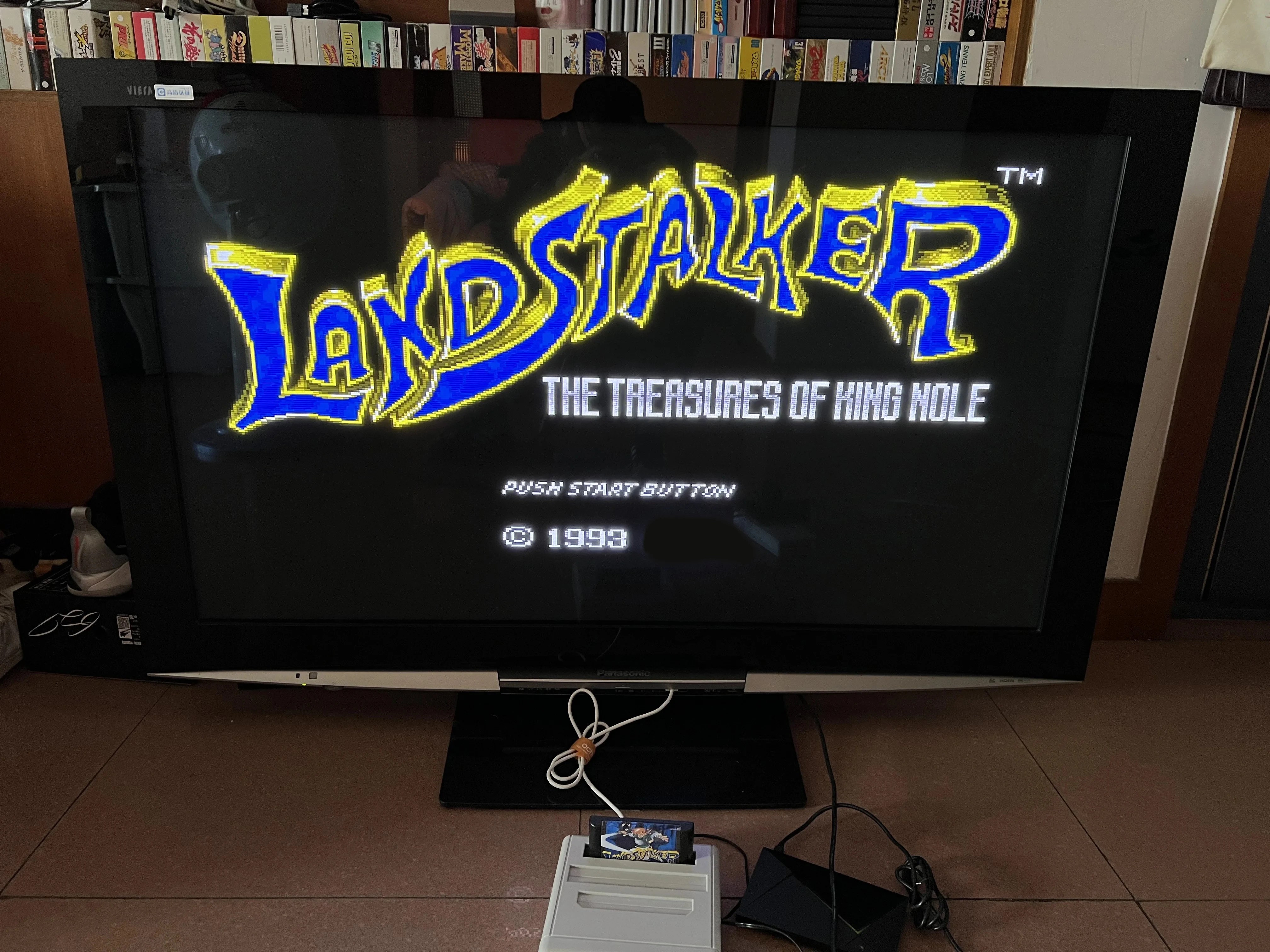 MD Trò Chơi: LandStalker (Châu Âu PAL Phiên Bản!!!!!! Ngôn Ngữ Tây Ban Nha!!)