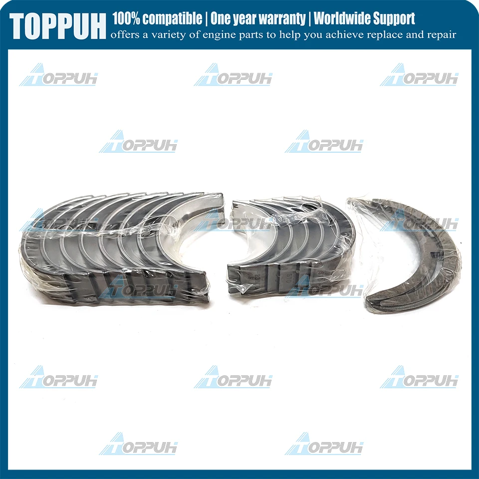 New 1Set For Thermo King TK3.70 TK370 Crankshaft Main Rod Bearing Set