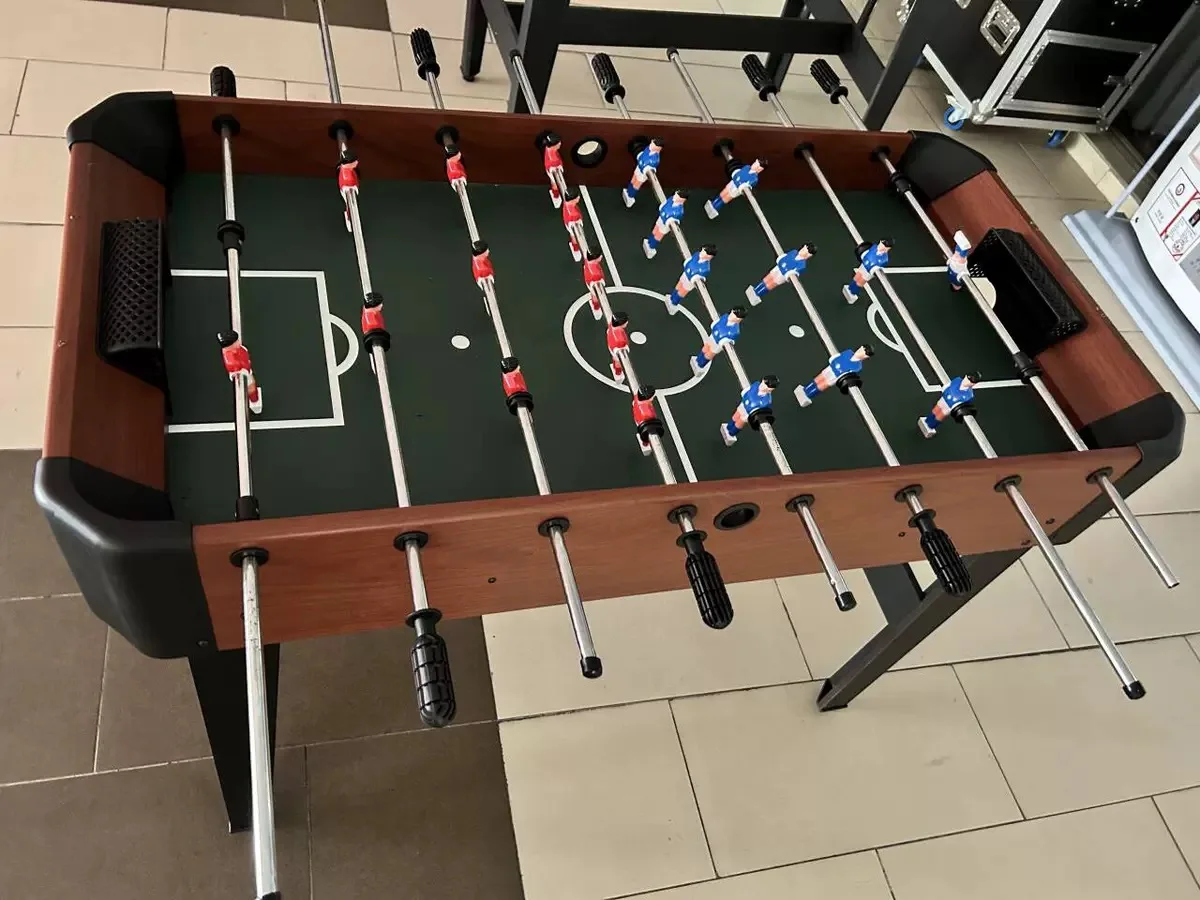 Professional 48 Inch Customizable Foosball Table Heavy Duty Table Soccer Arcade Game Table Indoor Sport Game Room Bar Club Gift