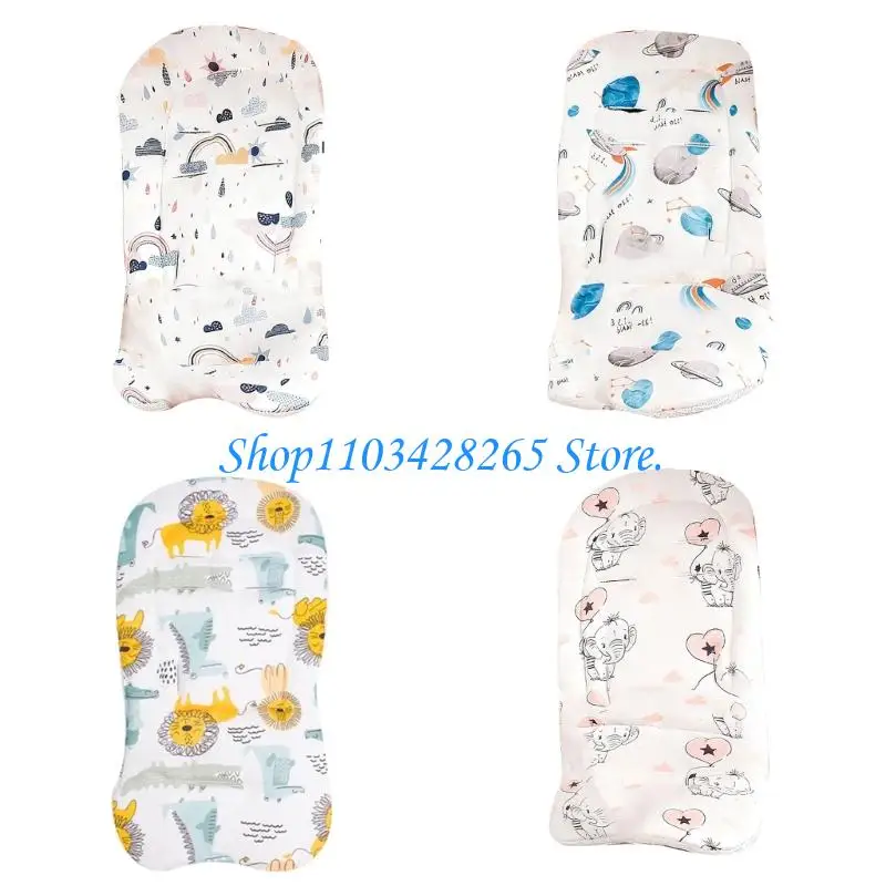 

Baby Strollers Pad Pram Carriage Cushion Double Sided Mattress Pushchair Liner G2TE