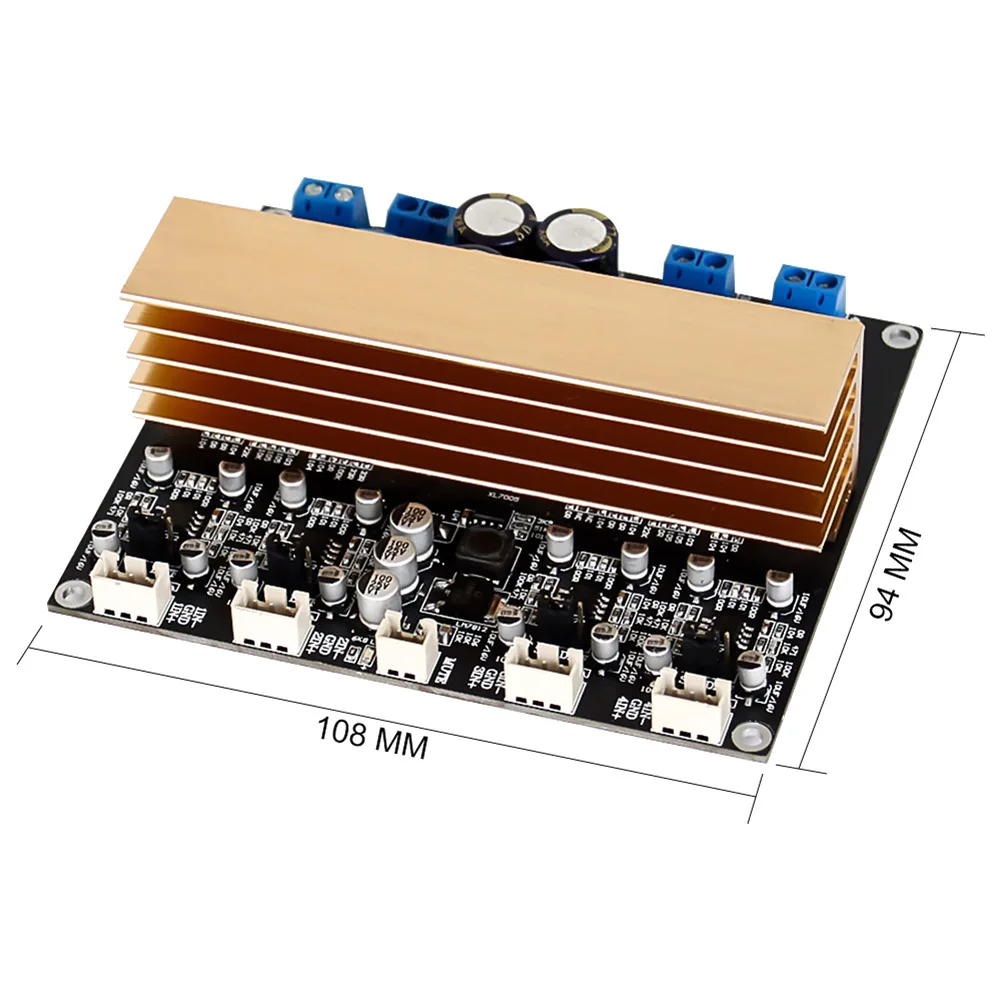 Amplificateur de puissance numérique de classe D, 4 canaux, 315W, mini médailles, cinéma maison, haut-parleur sonore bricolage, carte audio, TPA3255