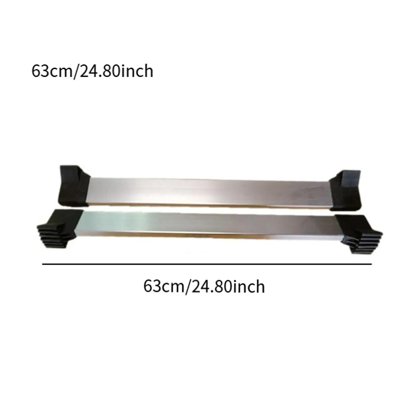 Telescoping Ladder Balance Bar Premium with Foot Covers for Extension Ladder