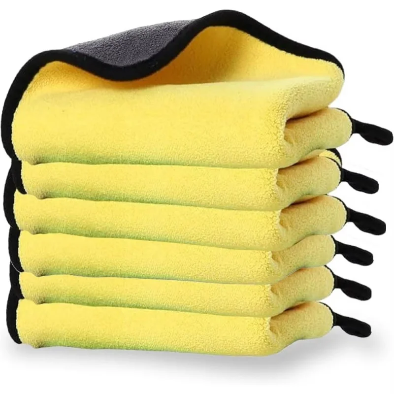 1/8/10pcs 30x30/40CM Car Wash Microfiber Towel Car Cleaning Drying Cloth Hemming Car Care Cloth Detailing Car Wash Towel