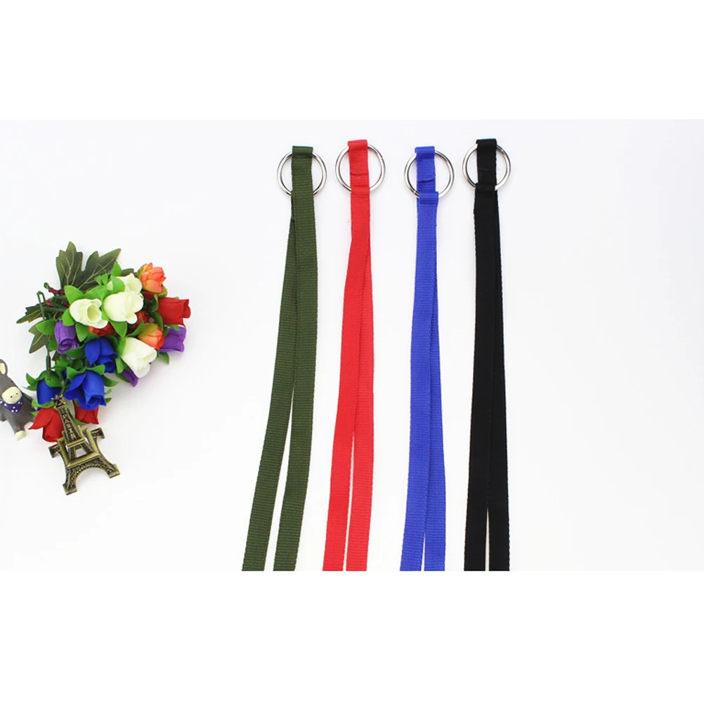 

Double Leashes for Dogs Walk and Control 2 Dogs Nylon Belt Pet Dog Traction Rope for Small Pets (Army Green)