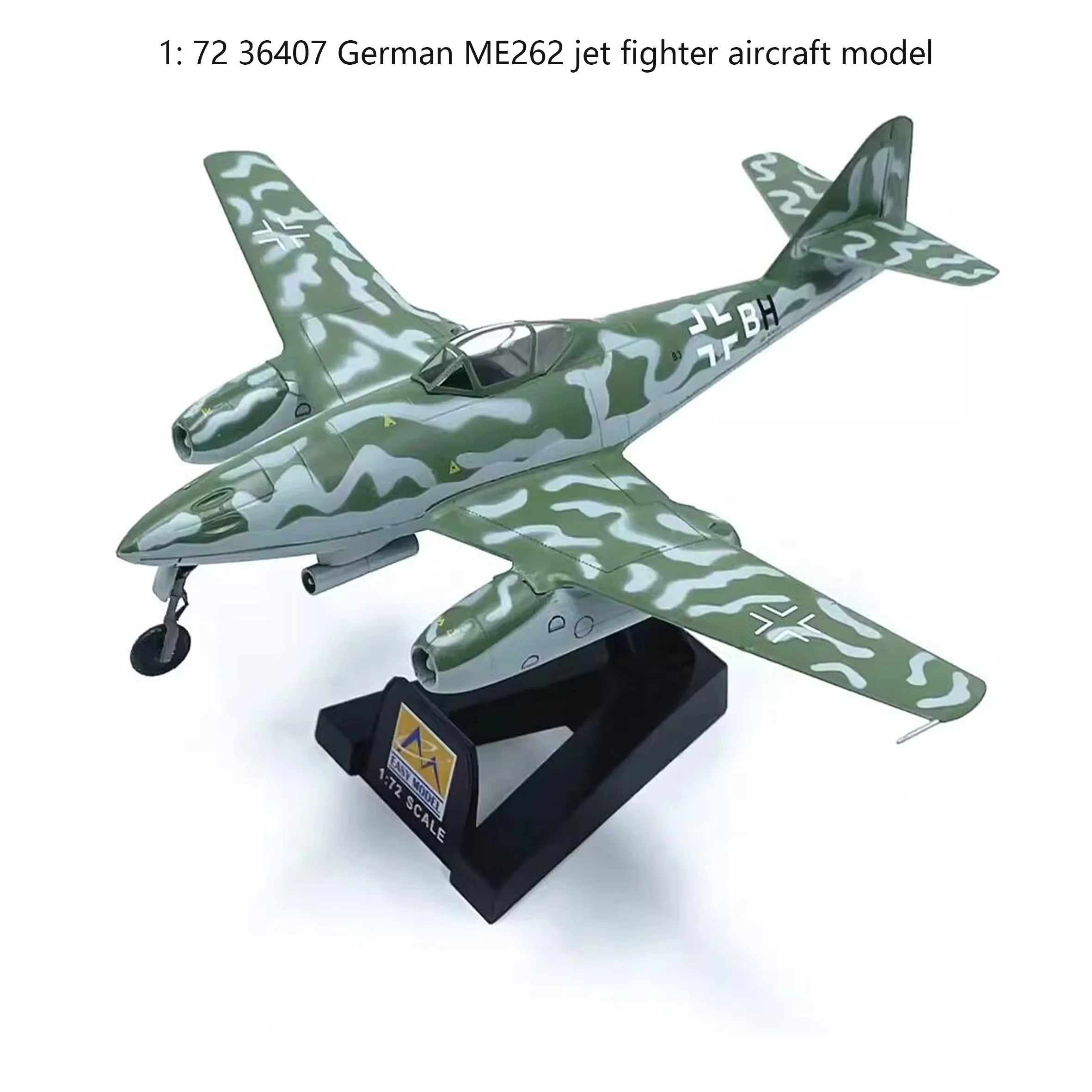 

1: 72 36407 German ME262 jet fighter aircraft model Finished product collection model