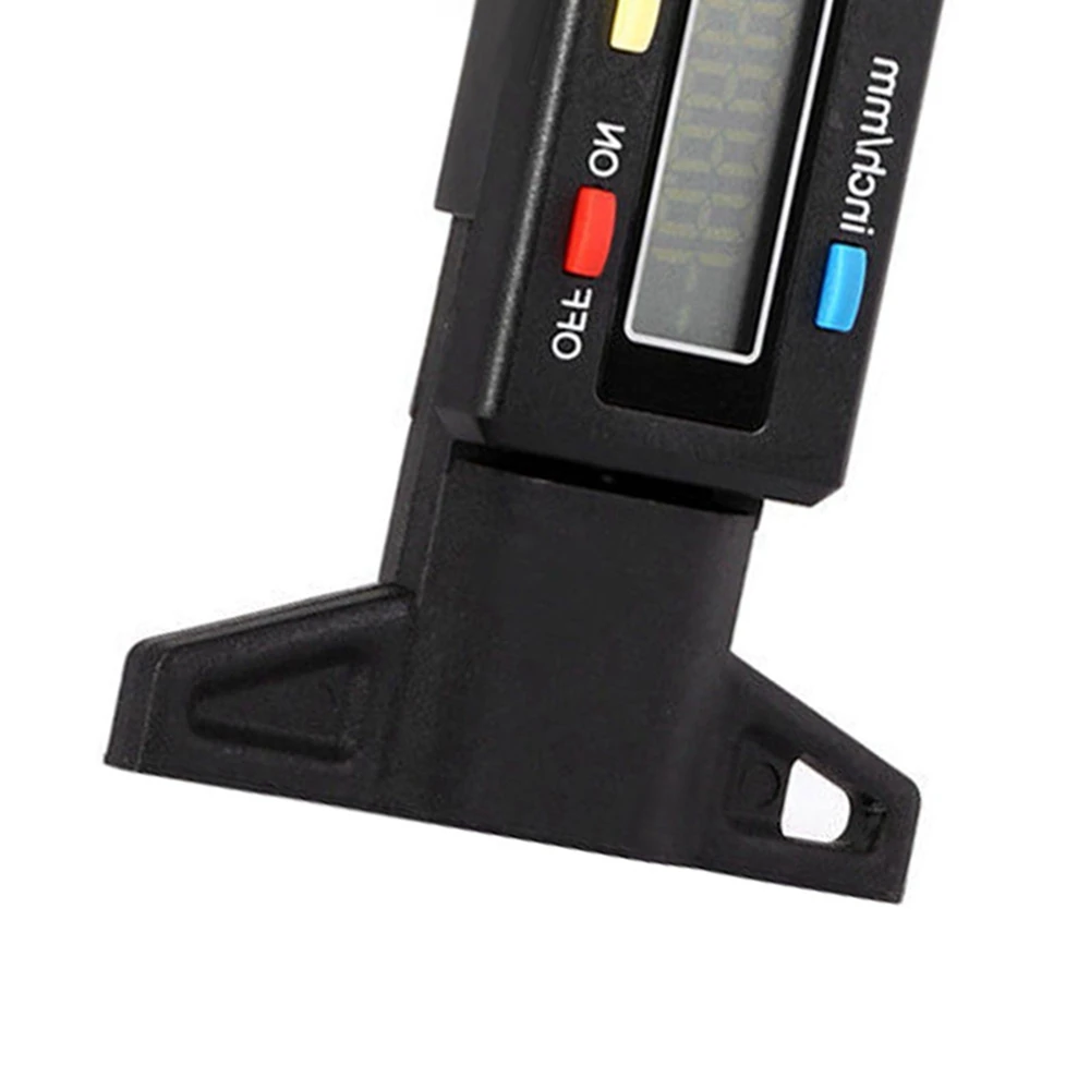 0-25mm Digital Depth Gauge Caliper Tread Depth Gauge LCD Tyre Tread Gauge for Car Tire Measurer Tool Caliper