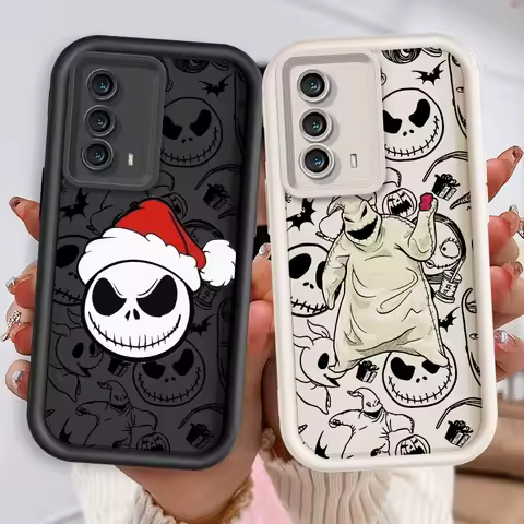 The Nightmare Before Christmas Soft Shell For Samsung Galaxy S24 S23 S22 S21 S20 FE Note 20 Ultra Plus Eye Ladder Phone Case