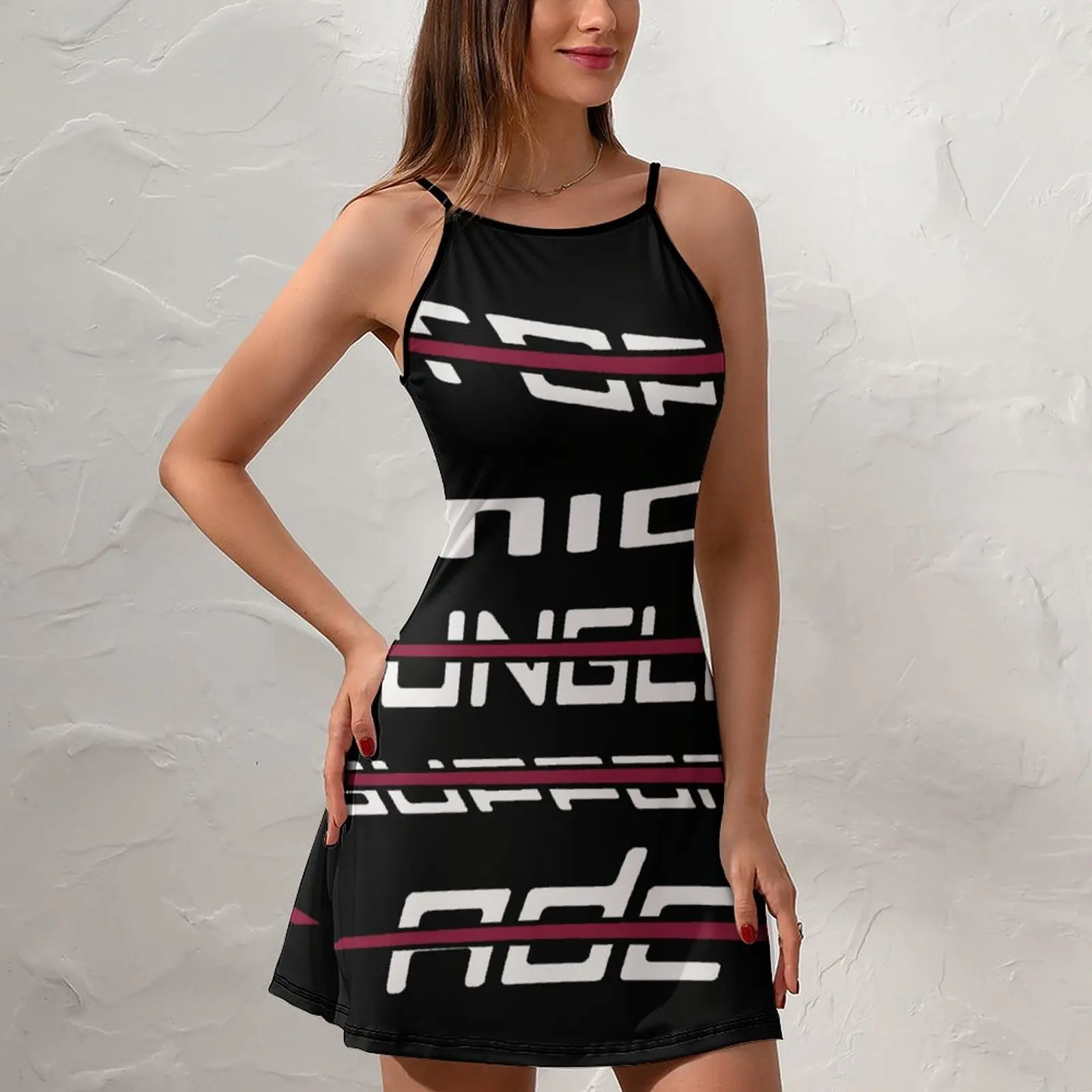 I MAIN MID Essential in vendita abito da donna con Sling Graphic Exotic women's Clothing Graphic holiday bretella Dress