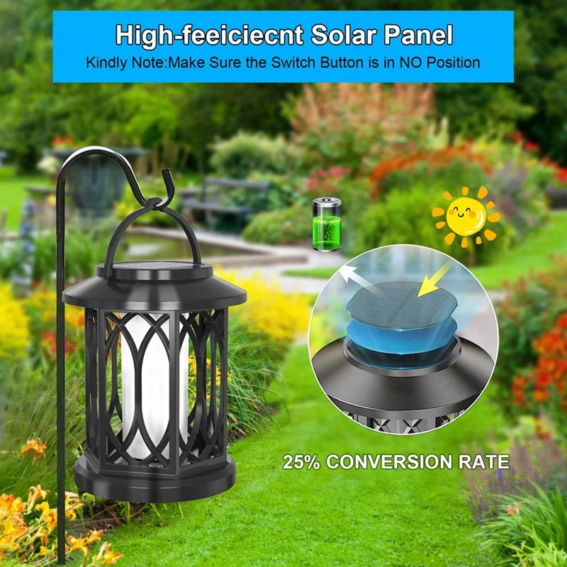 Solar Flame Lamp Outdoor Garden Lawn Lamp Outdoor Decoration Landscape Lamp LED Waterproof Hanging Plug Garden Lamp