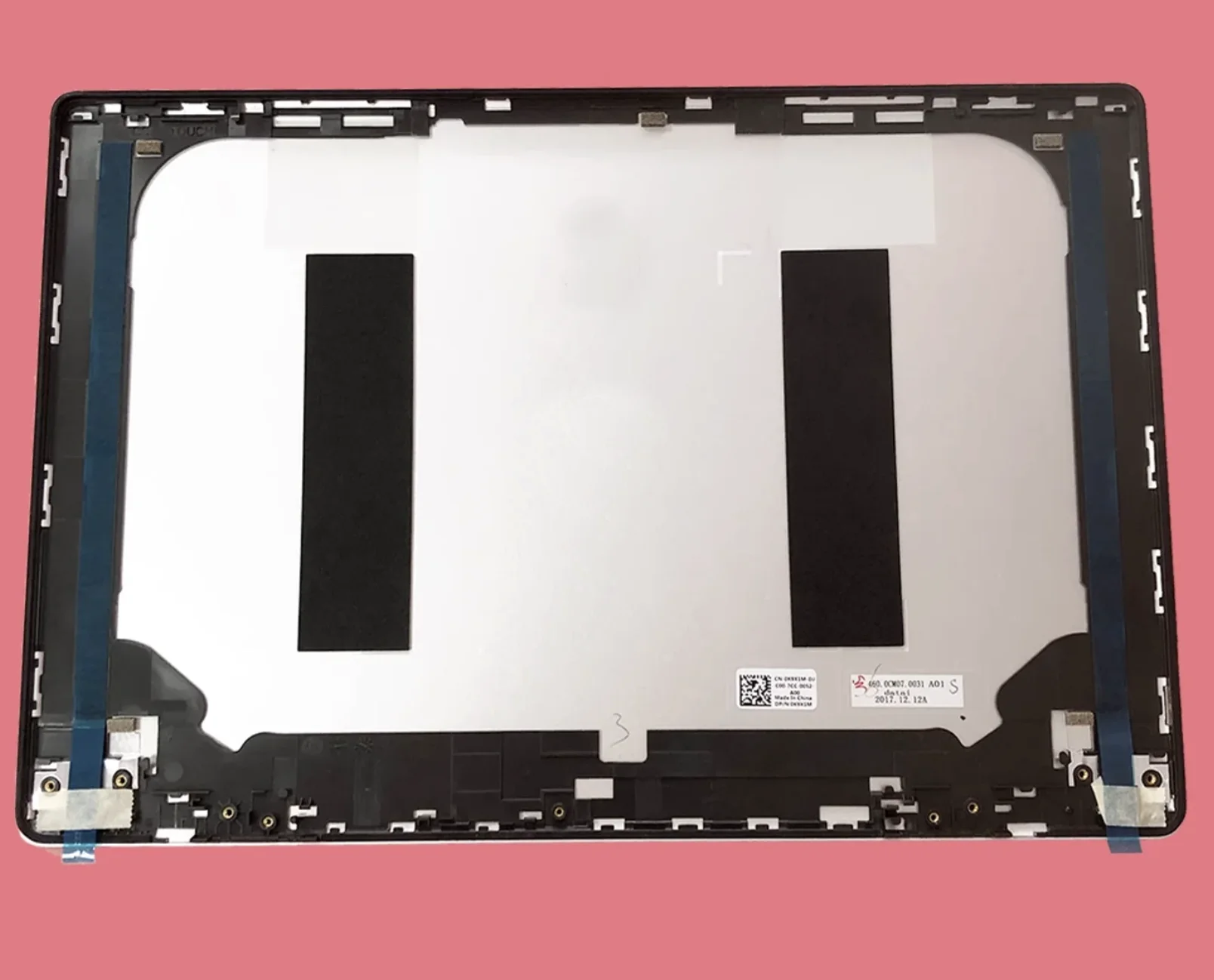For Dell Inspiron 15 7570 LCD Back Cover Silver 0K9X1M touch function replacement
