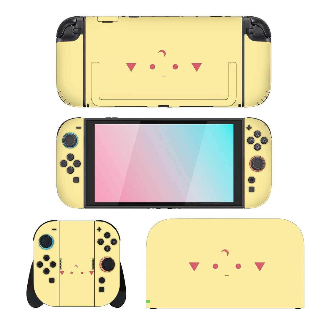New Anime Cartoon Protector Sticker Skin for Nintendo Switch 2 Console Joy-con Controller NS2 Switch Lite Oled Vinyl