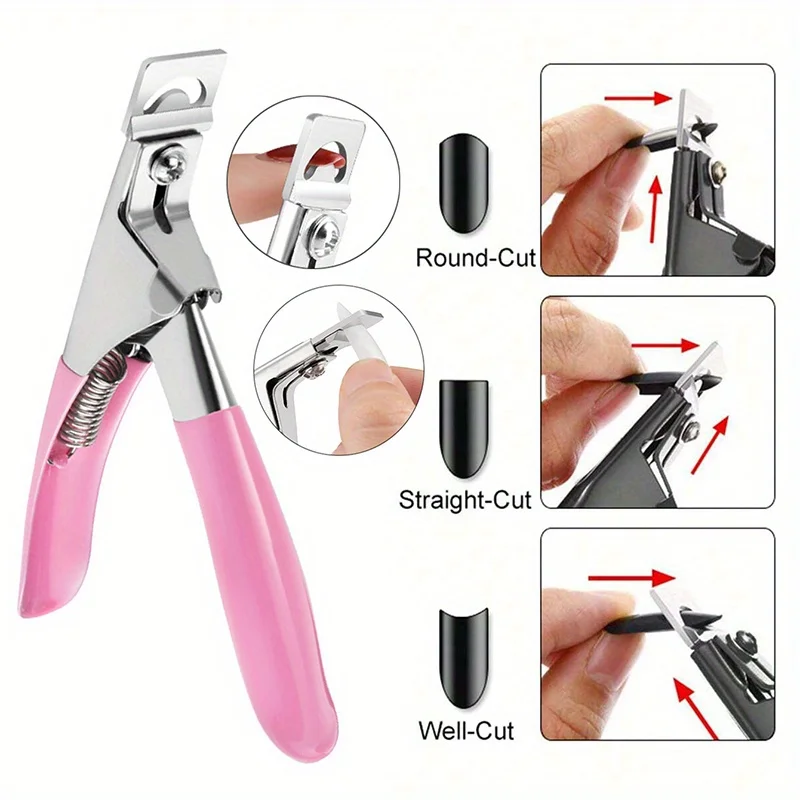 

1Pcs Stainless Steel U-Shape Nail Clipper Precision Toenail Clipper Manicure Pedicure Clipper Nail Cutter