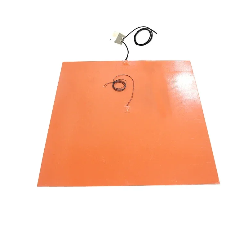 300*300mm 500*500mm 1000*1000mm 220v silicone rubber heater 3d printer heater bed flexible heating pad