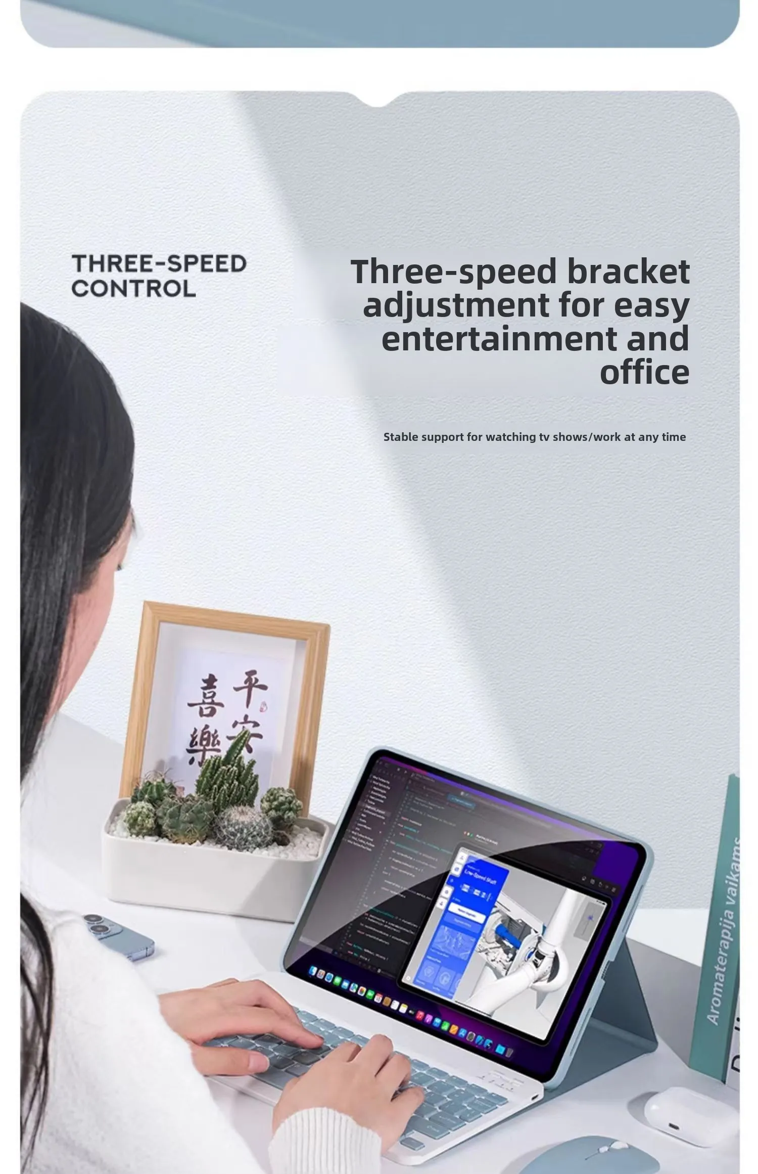 Case for Samsung Galaxy Tab S7FE S9FEPIus+ 12.4 Inch ,Keyboard Case for Samsung Tab S7 S8 S9 S10 Plus 12.4 inch Keyboard Case