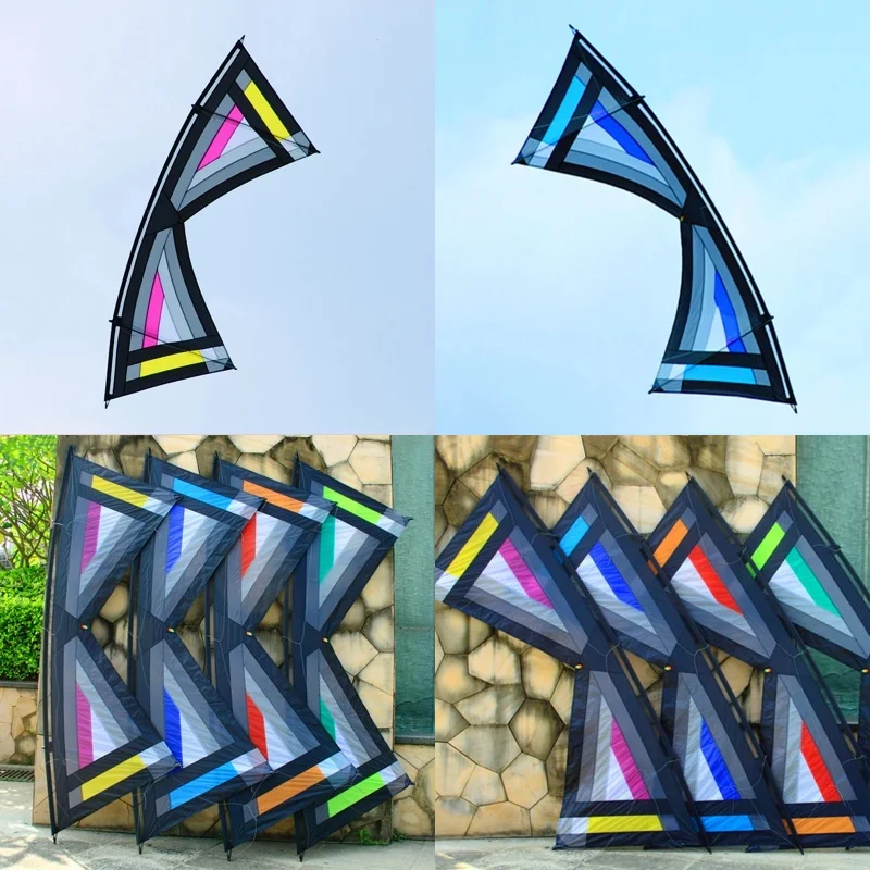 

Free Shipping quad line stunt kites flying for adults kites string line power kite spinnaker outdoor child games Novelty toy