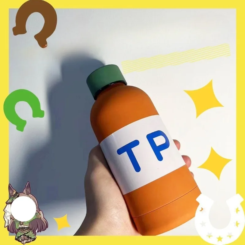 

Game Special Week Tokai Teio Gold Ship Cosplay Stamina Potion Thermos Stainless Steel Cup Role Play Outfit for Women