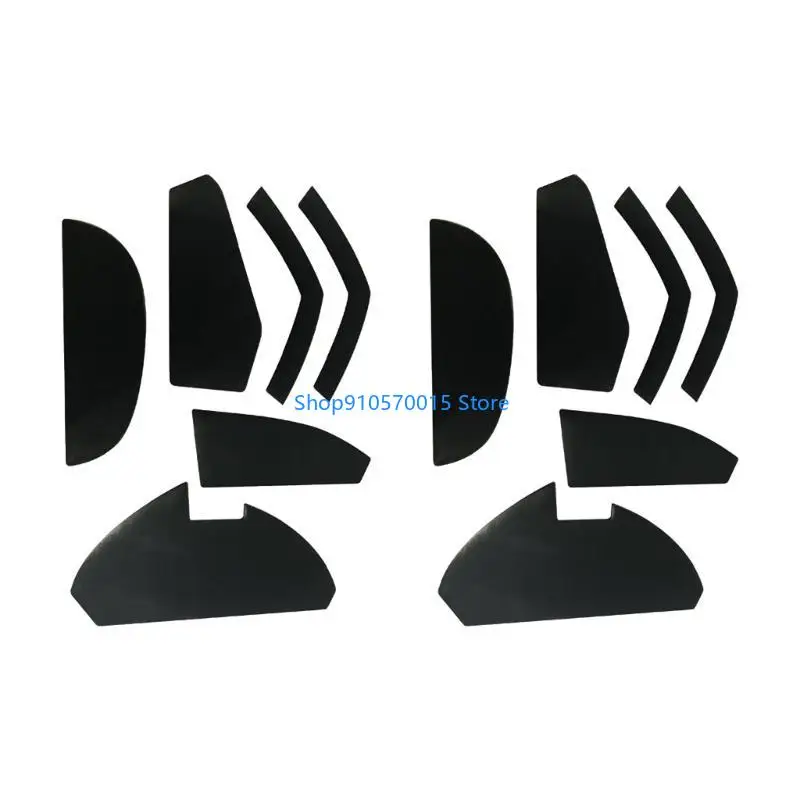 

B95C 2set Upgraded Mouse Feet Pads Skates for G602 Mouse Feet Sticker Replacement High Smoothness Mouse Feet Pads Skates