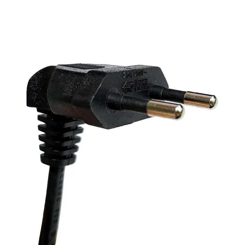 C7 90 Degree Angle AC Power Cord for Samsung Philips Sony LED TV EU Schuko CEE7/16 to IEC C7 Power Lead Adapter Cable VDE Cord