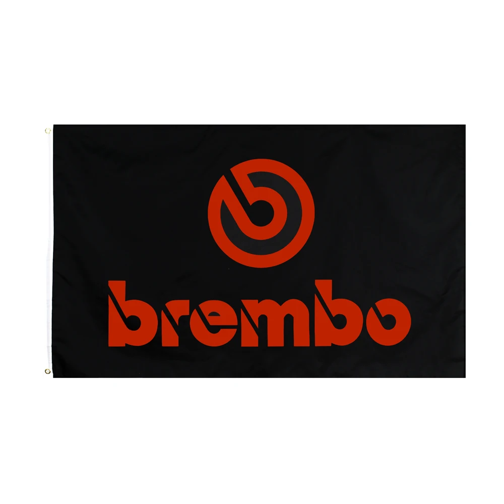 FLAGLINK 90X150CM Brembos Flag Polyester Printed Auto Parts Banner