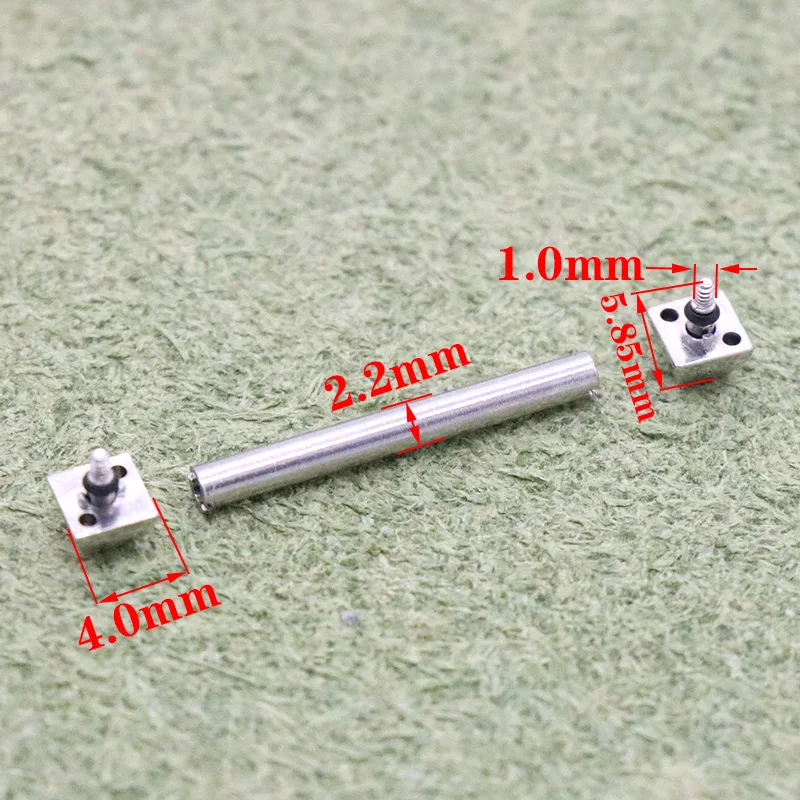 For Cartier PASHA Hat Screw Fine Steel Link Shaft Screw Rod Fixed Shaft Watch Accessories