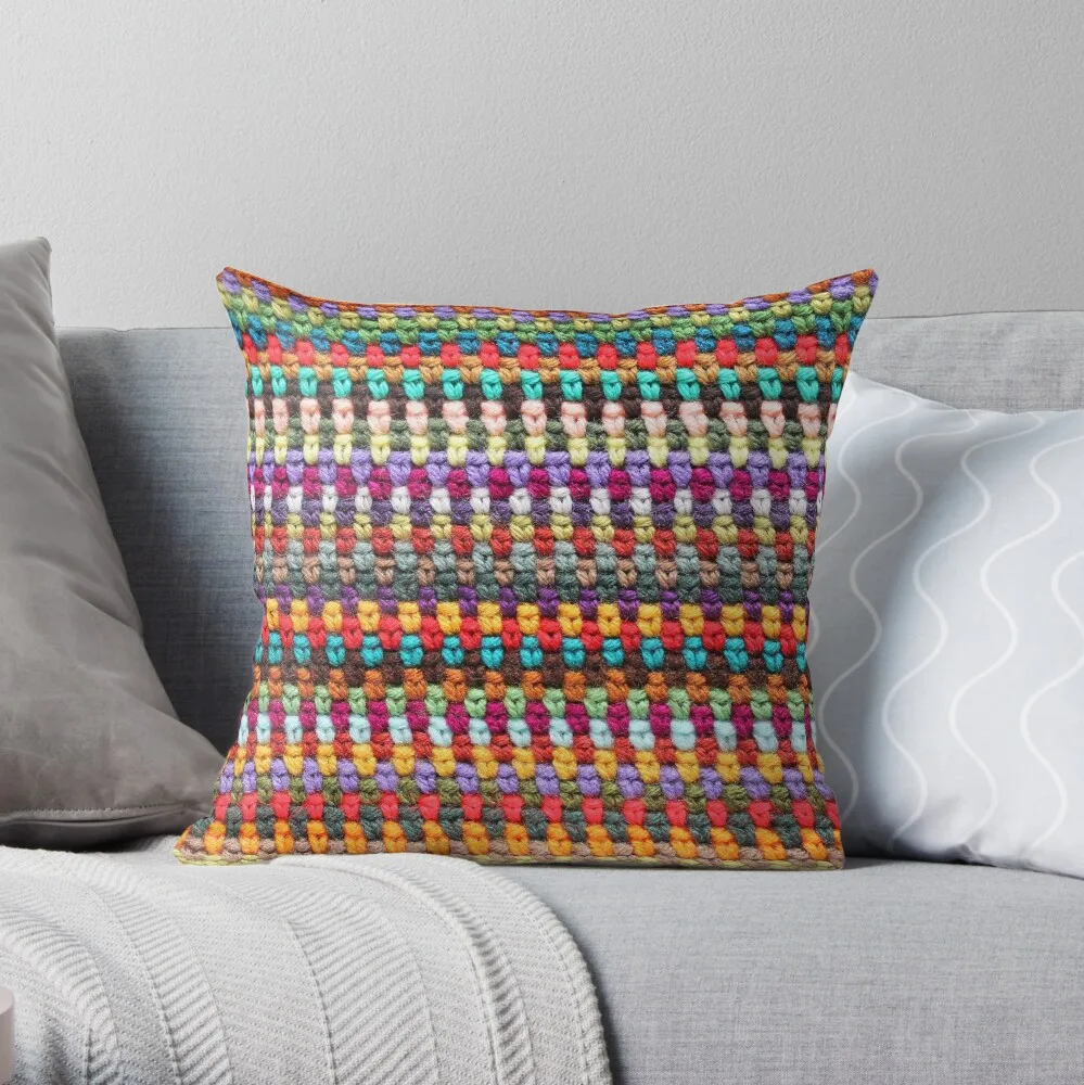 Crochet Afghan Pattern Throw Pillow Cushion Child Pillow Case Sofa Covers For Living Room Cushion Covers For Living Room