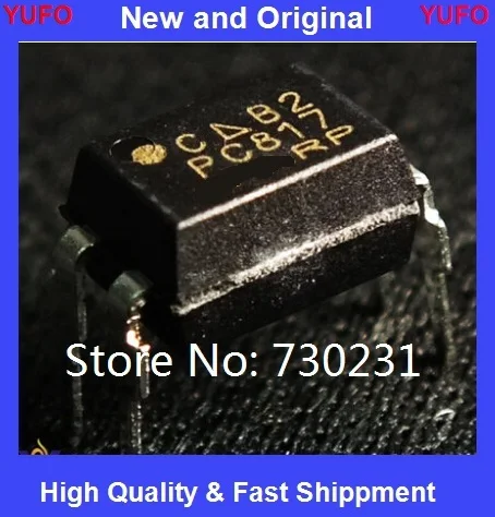 Free Ship 20pcs Optocoupler PC817C PC817 EL817 EL817C DIP-4 817 Transistor Output