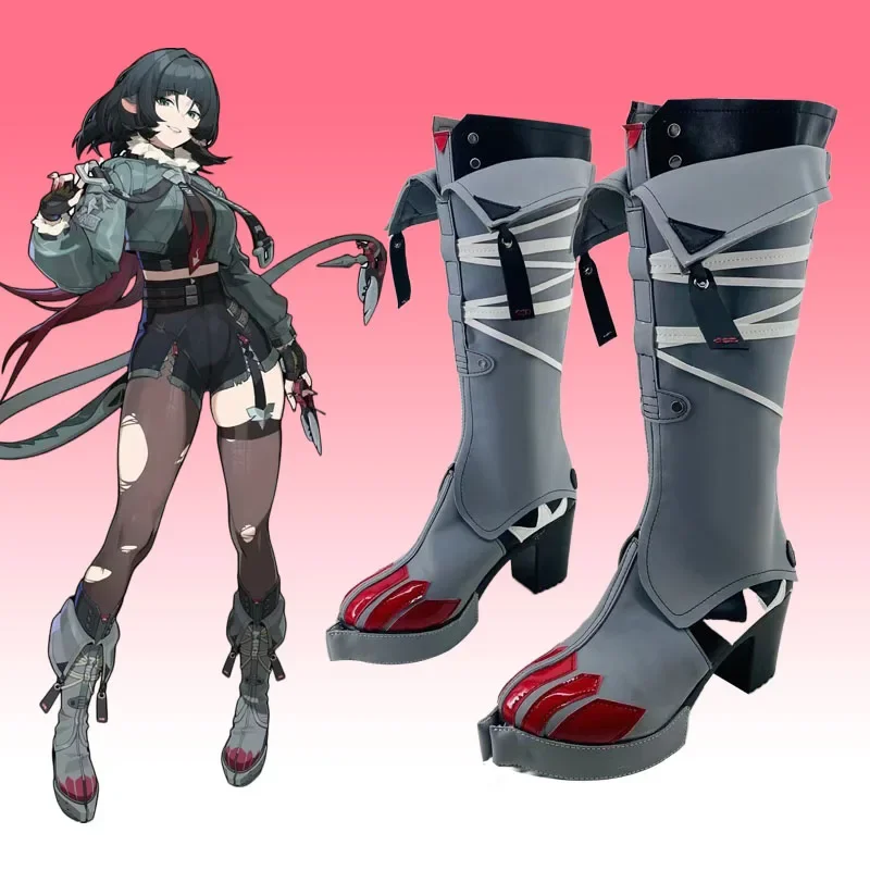 

Zone Zero Jane Doe Cosplay Shoes Boots Men Women Halloween Party Carnival Role Play Outfit Props 2025 Hot SALE