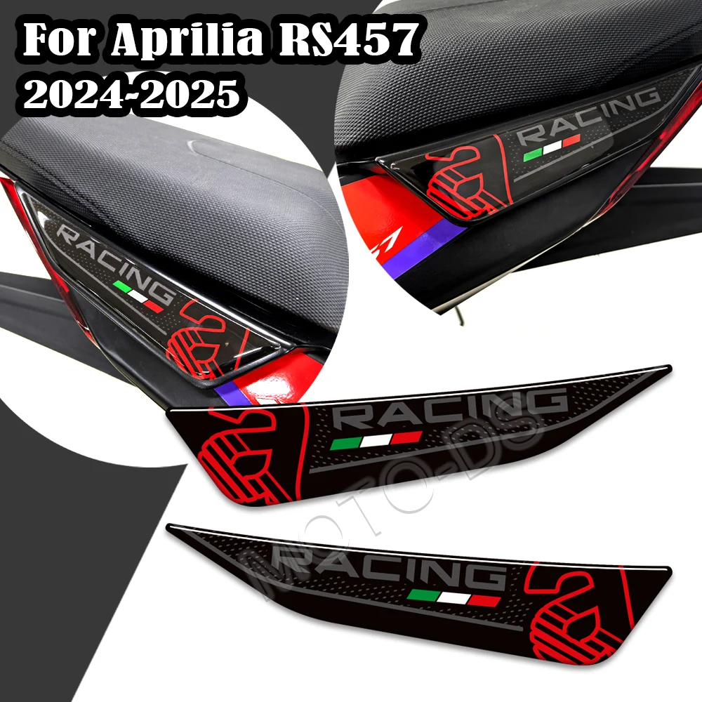 

Fit For Aprilia RS 457 RS457 2024 2025 Motorcycle Side Fuel Tank Pad Protector Stickers Knee Grip Traction Pad Fairing Fender ﻿