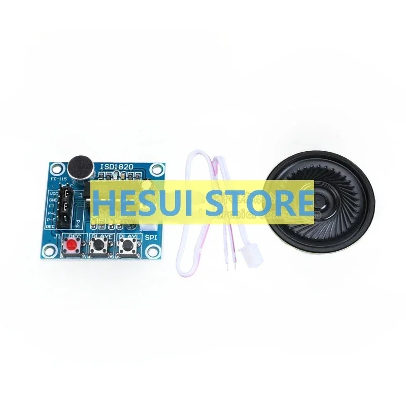 ISD1820 Recording Voice module Voice module Recording and playing voice module board with microphone head