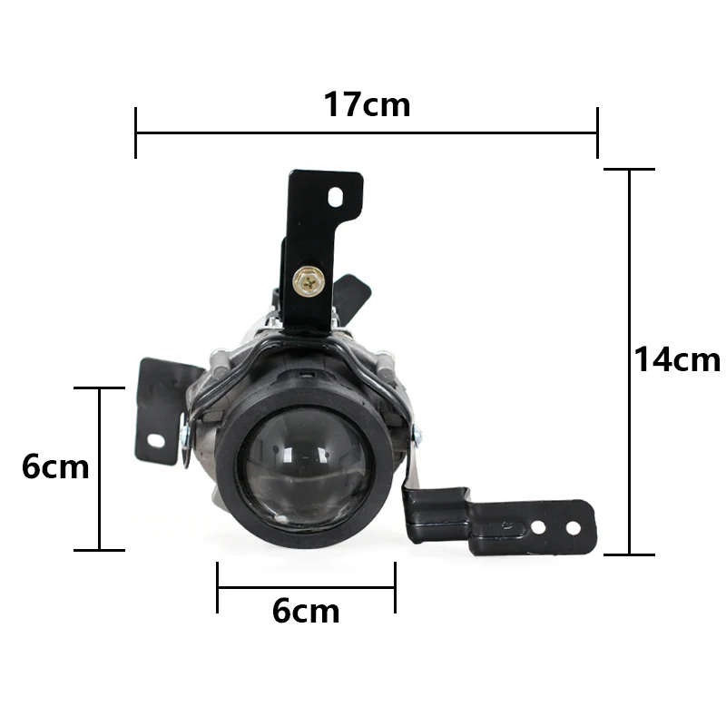 Car Fog Lamps Fog Lights Decoration Frame Cover For Kia Rio Pride Sedan 4DR 2015 2016 92201-1W500 92202-1W500 Fog Lamp