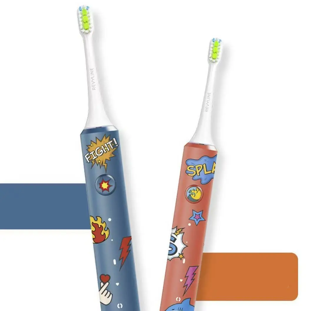 رؤوس فرشاة الأسنان البديلة لـ Revyline RL040 Teens/RL040 ملحقات فرشاة الأسنان الكهربائية فوهات شعيرات