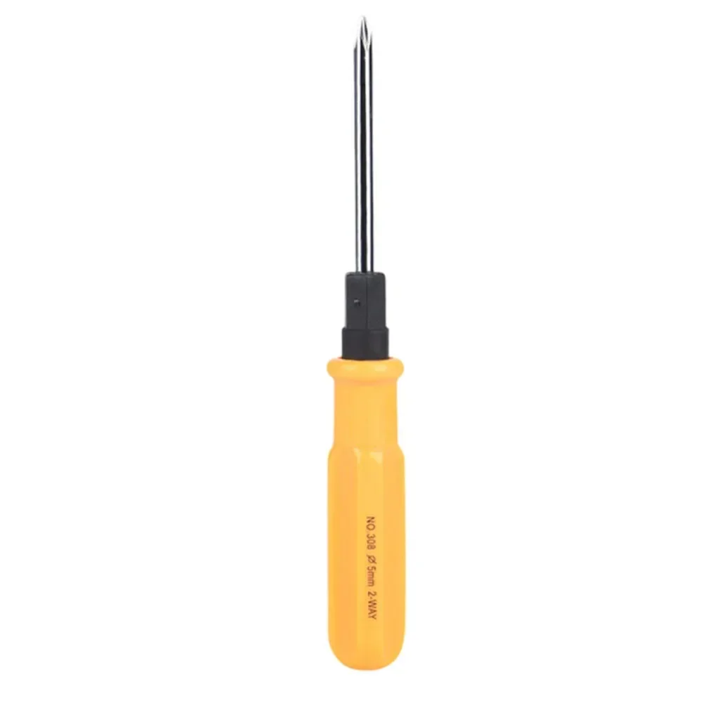 1/3pcs 3/5/6mm 2 Sides Slotted Cross Screwdrivers Double Head Portable Tools For Repair Remover Hand Tools Accessories