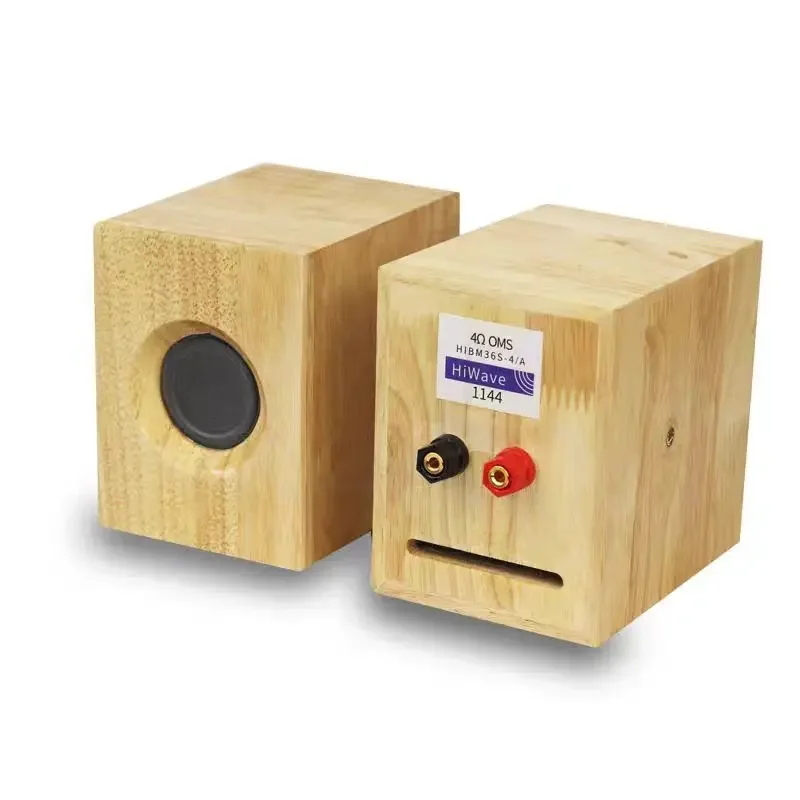 

FOR Passive 2-inch 4Ω 10-30W 90dB full-range solid wood HiFi surround speaker, NTX cellular BMR flat panel speaker