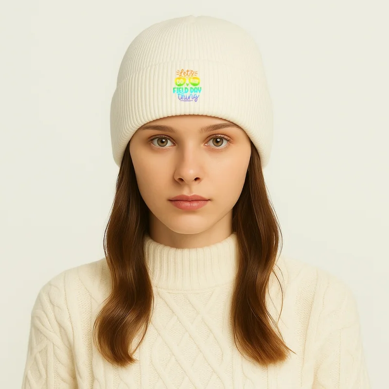 Semplice cartone animato versatile moda lettera stampa autunno inverno caldo cappello lavorato a maglia essenziale cappello lavorato a maglia universale unisex per esterni