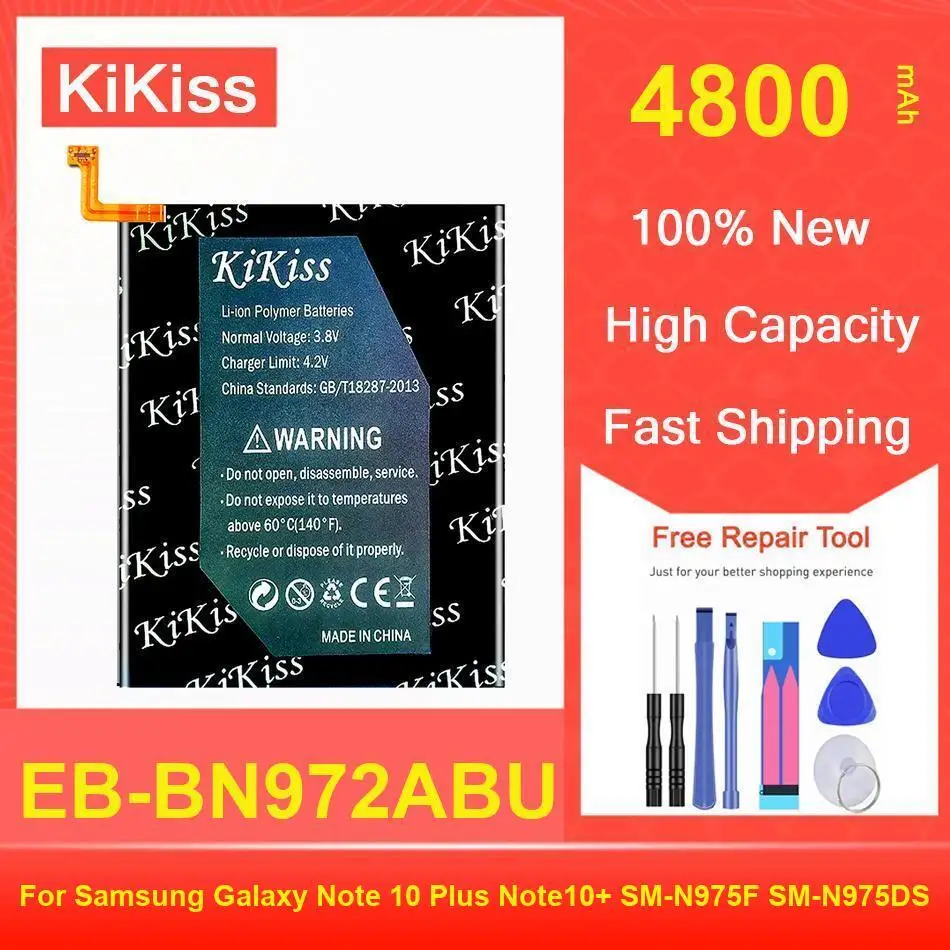 

EB-BN972ABU 4800Mah Battery For Samsung Galaxy Note 10 Plus 10+ SM-N975F SM-N975DS