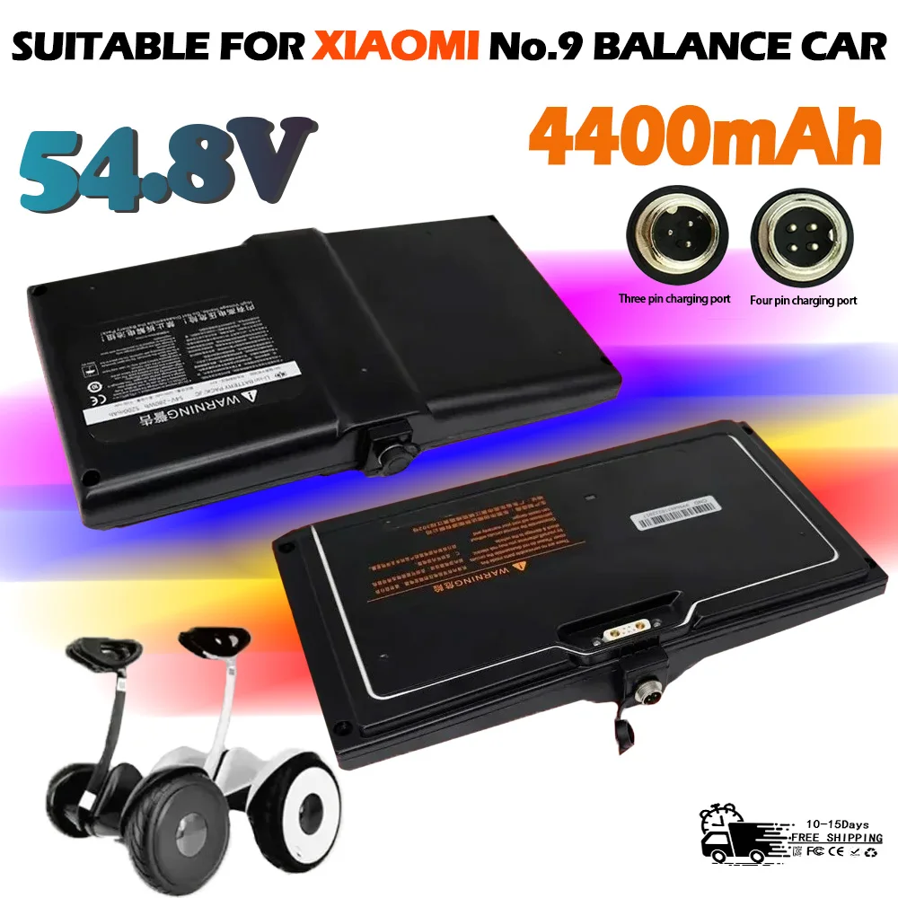 

High-Power For Xiaomi Ninebot Segway MINI 54.8V 4.4Ah Lithium Battery with BMS 18650 for Self Balancing Skateboard (3-Pin/4-Pin)