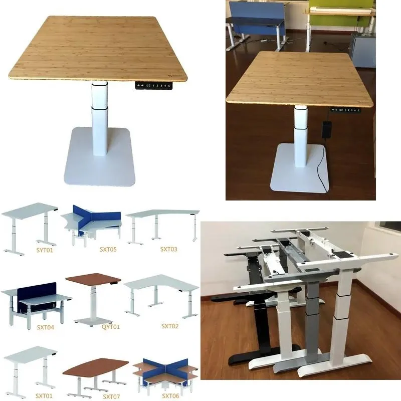 One-legged coffee bar table Laptop with small square adjustable desk Small rolling standing desk Mobile desk Workstation