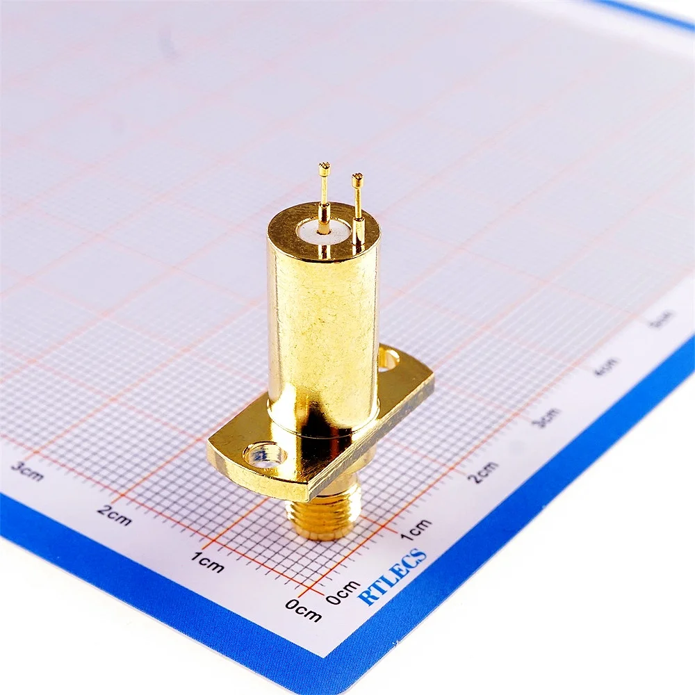 1 pc RF Test Probe Dual head high frequency 6 GHz Max SMA-KF needle AP mobile phone Spring Loaded Pogo Pins SMA Socket Connector