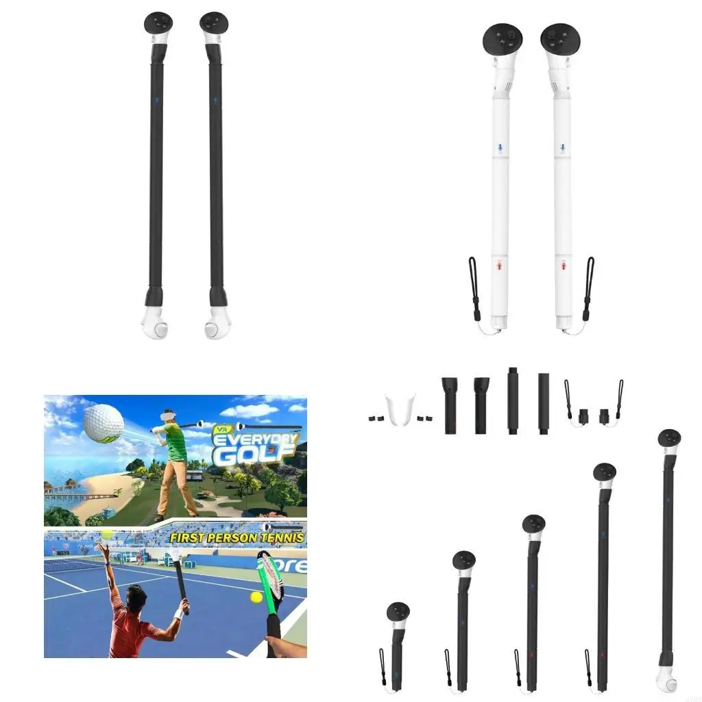 Game Handle Long Arms Extenders for 3S VR Controller Extension Grips Stick Handle Attachments Multifunction