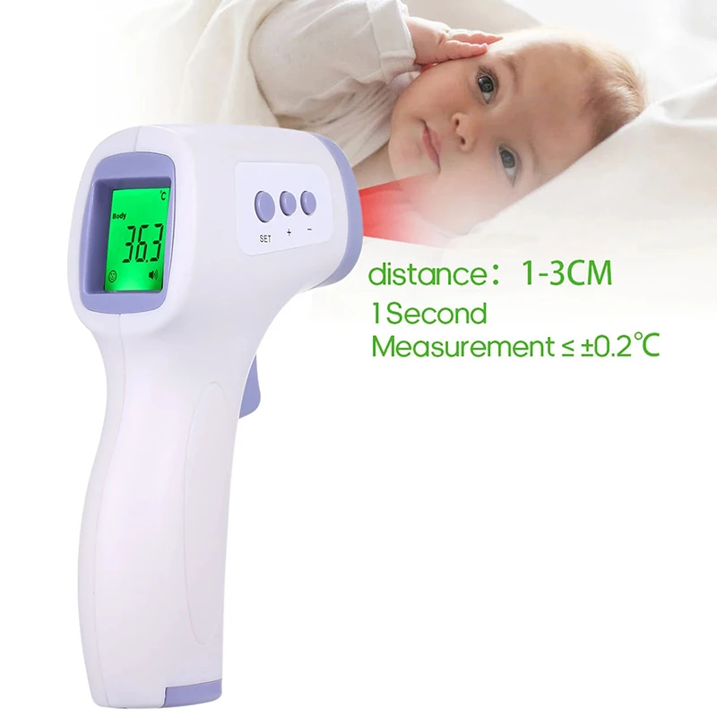 Infrared Digital Thermometer Non Contact Forehead Medical Baby Thermometer Fever Temperature Tool Ear Thermometer Termometro